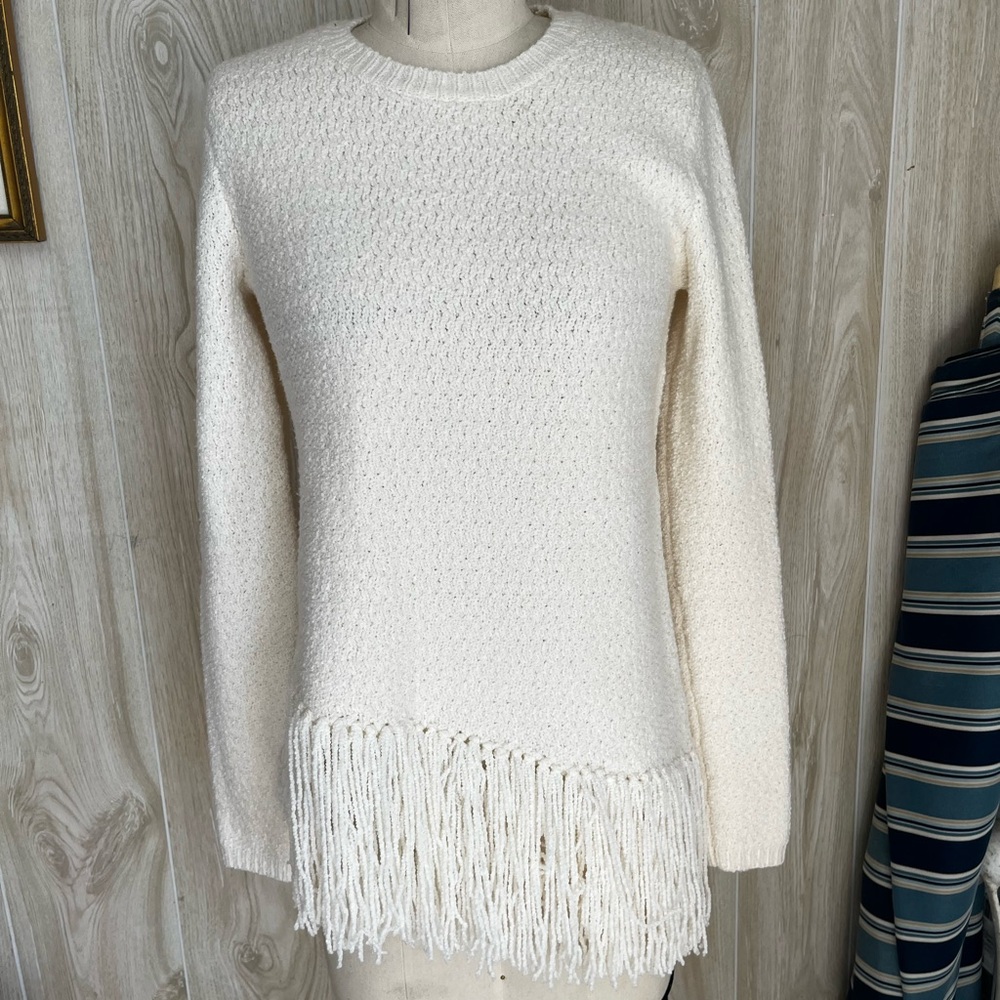 Theory cream sweater